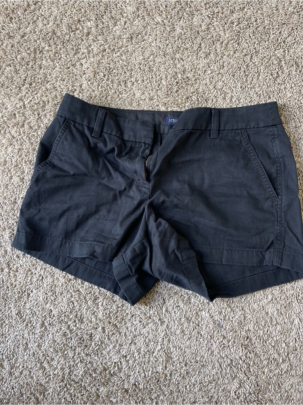 J. Crew Black Women's Cotton Blend Shorts